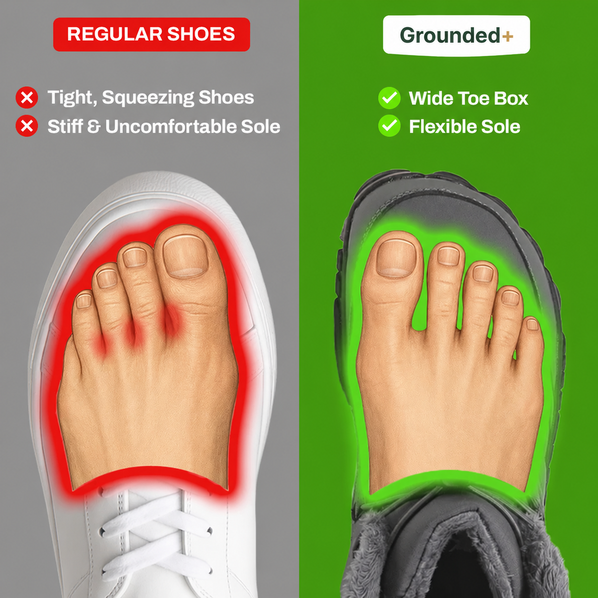 Promotes healthy foot posture