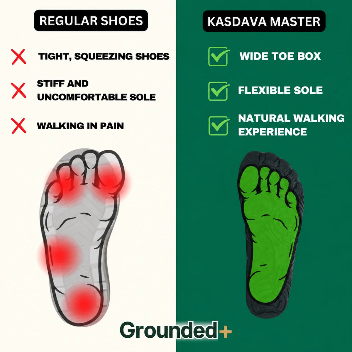 Promotes healthy foot posture