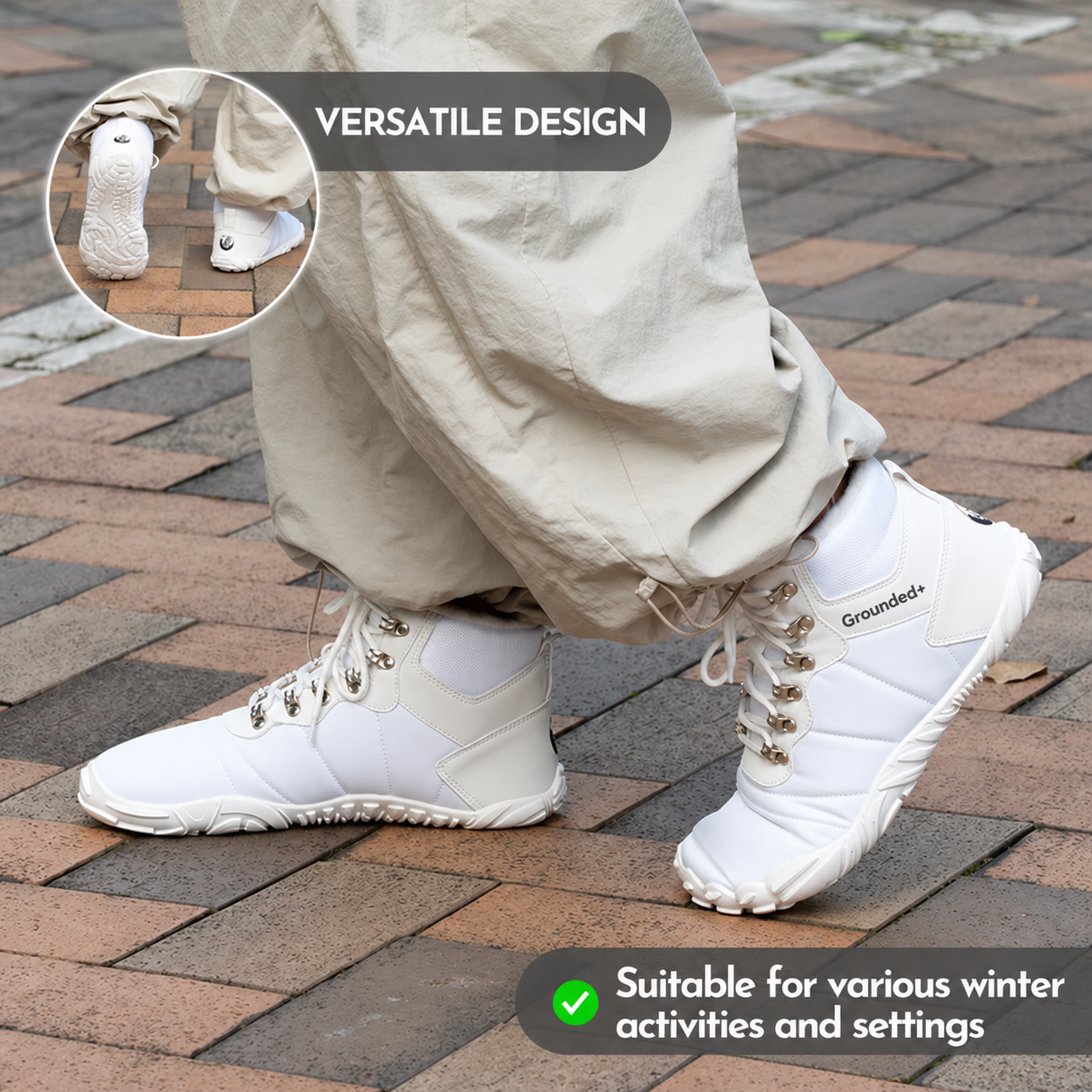 PF Cryon - Non-slip & waterproof winter barefoot shoe (Unisex)